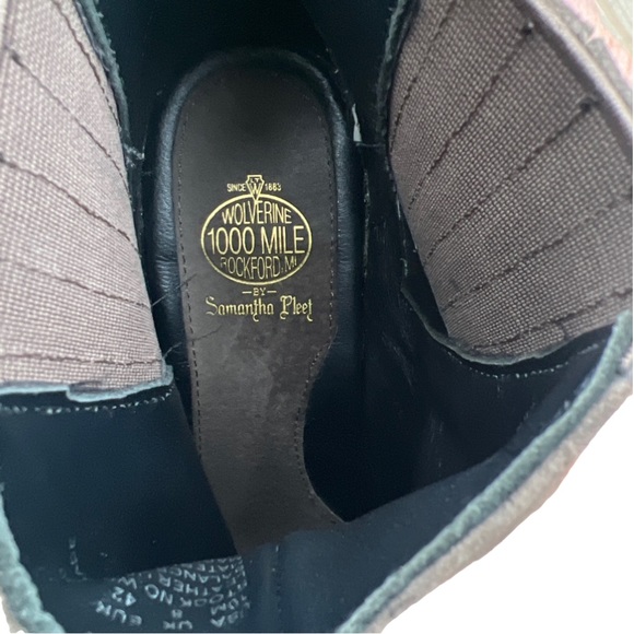 Women's Wolverine 1000 Mile by Samantha Pleet 1000 Mile Chelsea Suede Bo… - Picture 6 of 7